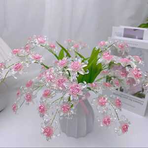 冰雪玫瑰手工材料包炫彩鸢尾花花瓣玫瑰水仙花花艺制作自己做