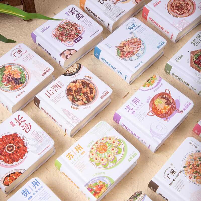 古风口袋迷你笔记本子城市印象