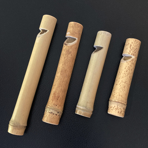 天然手工竹制儿童玩具肺活量练习
