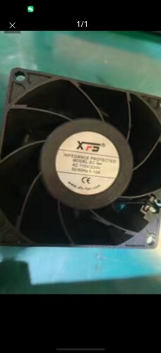 全新XFS EC FAN AC110-240V 8/9厘米可控硅交流柜散热风扇