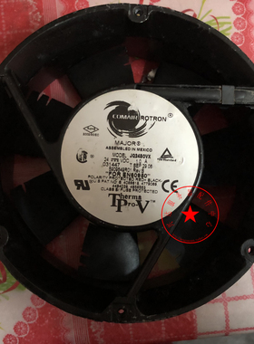 JQ24BOVX 17CM17251原装进口大风量风机 24V 1.0A COMAIR ROTRON