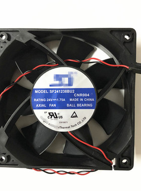 全新 SF241238BH/BU/BL 24V 1.35A/2.40A空压机变频器风扇12038