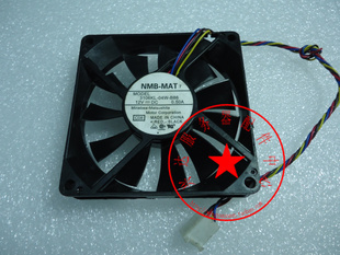 NMB 8厘米8015 四线机箱风扇 3106KL-04W-B86 12V 0.50A