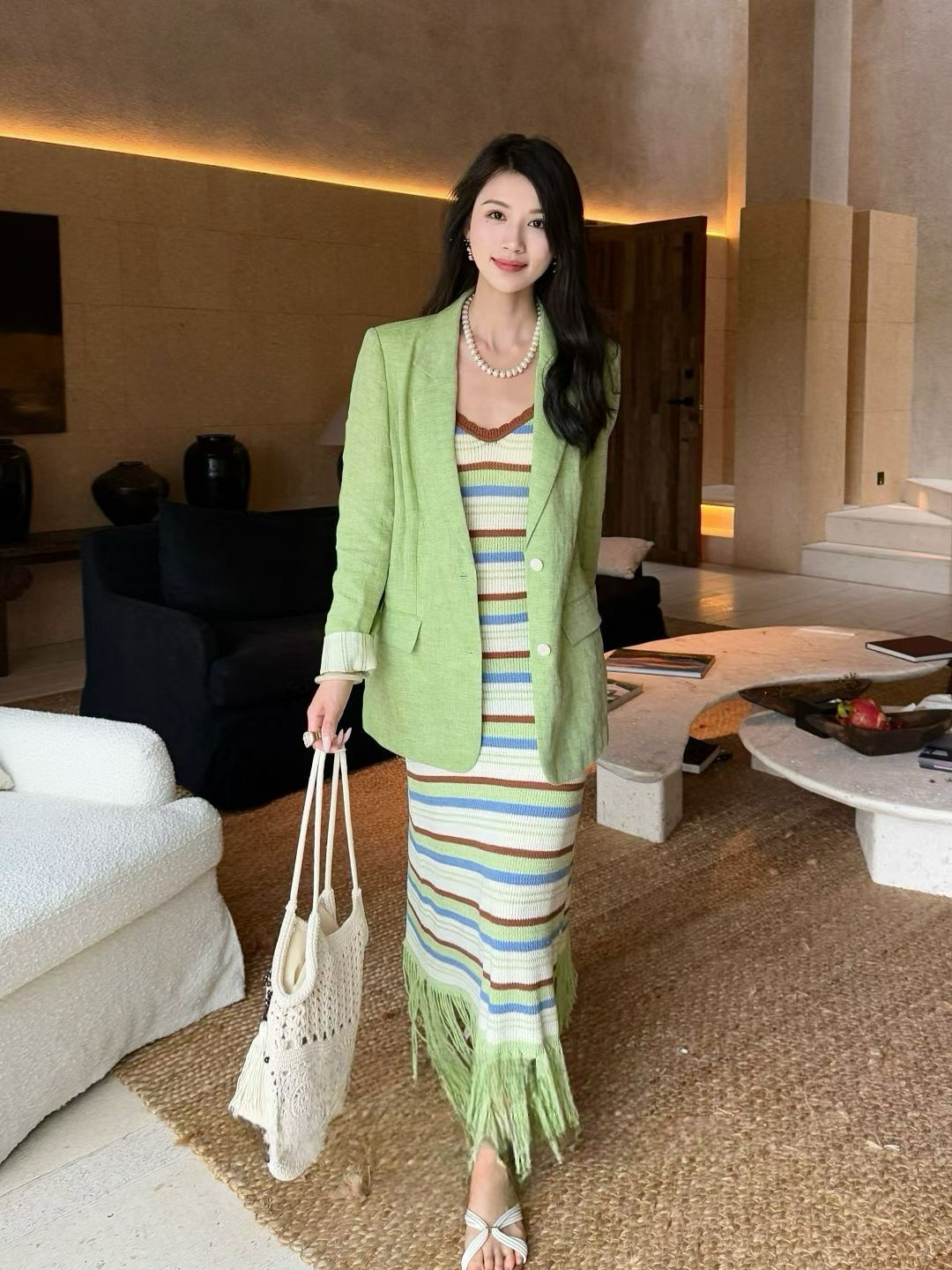 100%色织亚麻外套意大利重彩流光雅粉率雅廓形香风西装外套气质款,女装/女士精品,短外套,淘宝优惠券,粉丝福利购,淘宝优惠卷