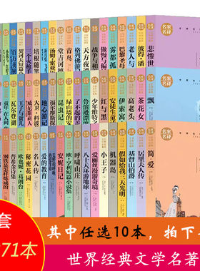 名家名译经典名著课外阅读