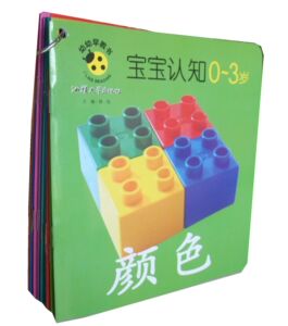 幼幼早教书宝宝认知·0-3岁全10册颜色水果动物认物蔬菜形状人物交通工具