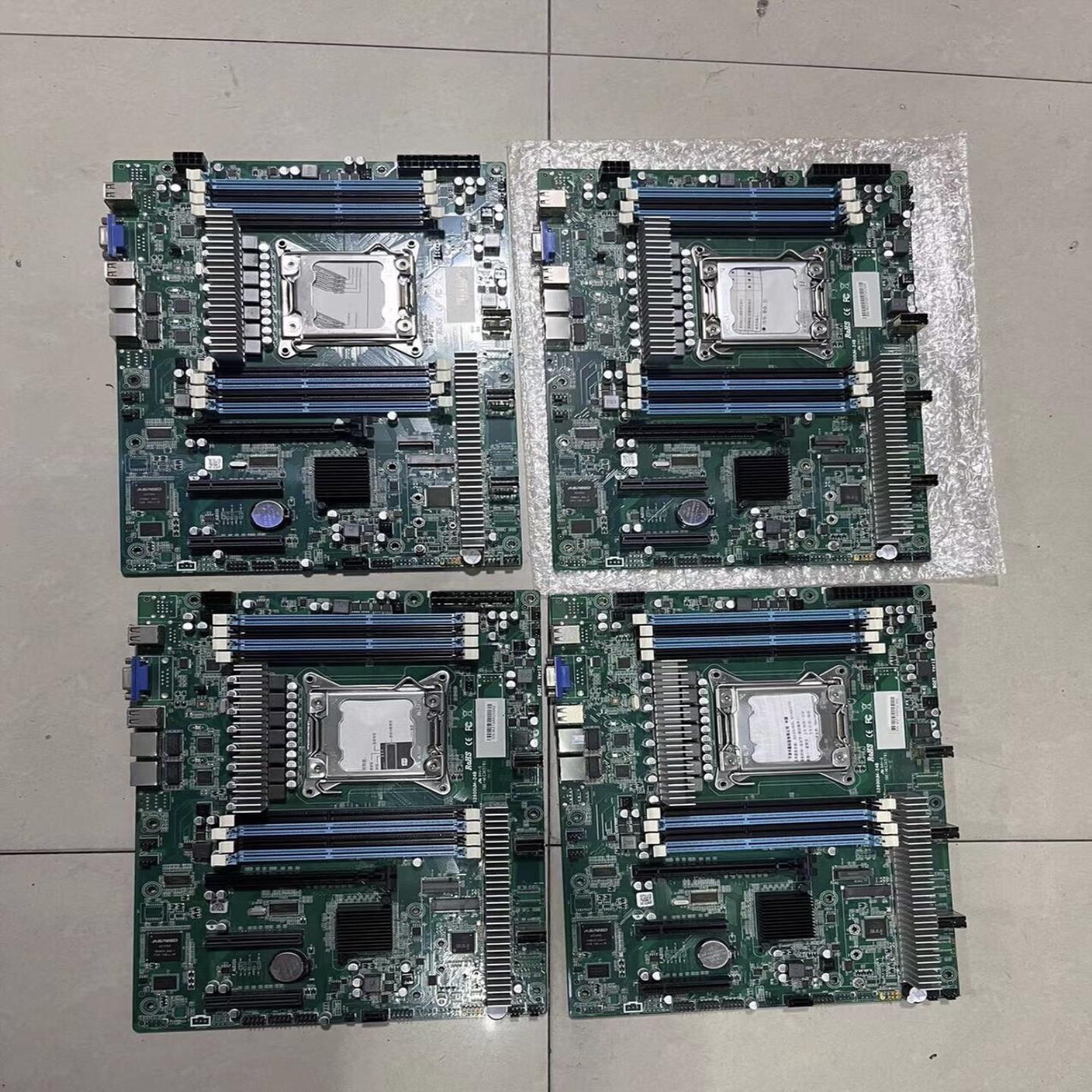 X79主板 S2600UM-24B X79大板．支持E5-2600 V1 V2CPU 拆机