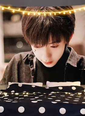 贺峻霖周边背景布猎罪图鉴宿舍挂布房间床头装饰墙布明星应援挂毯