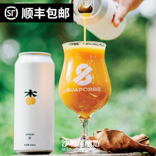 沙坡尾 杏 山楂蔓越莓水果古斯啤酒 500mL 罐装果味精酿啤酒