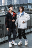 情侣装秋季日系短款韩版流行夹克宽松外套男012，男装夹克，电商B380（原B361）