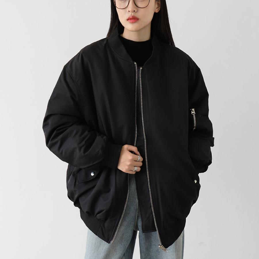CHICCLO 棉服女冬季复古宽松BF风中长款保暖棒球夹克羽绒棉服外套