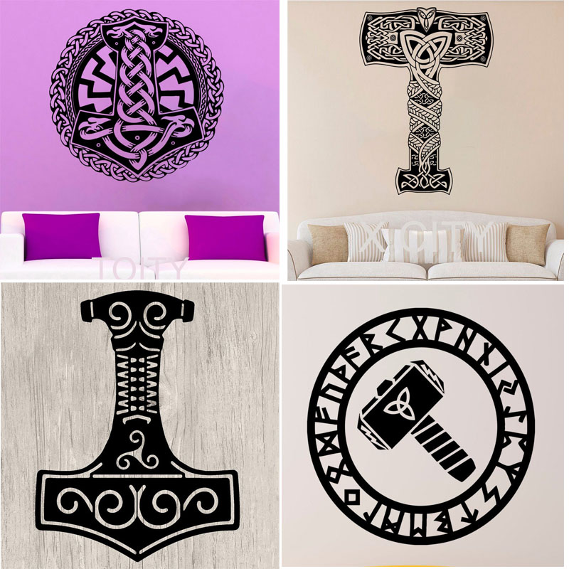 雷神之锤墙贴托尔武器贴画