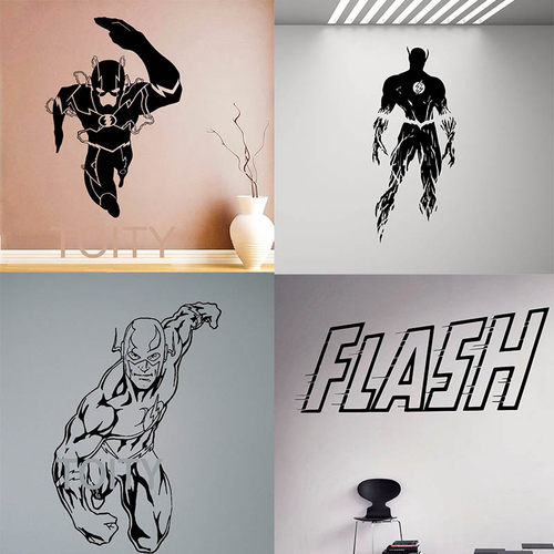 闪电侠TheFlash贴纸宿舍贴画