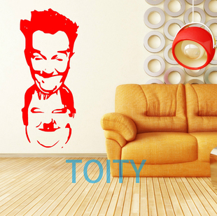 HARDY AND 贴画老瑞和哈迪贴纸喜剧电影 LAUREL 美国滑稽片演员