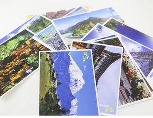 云南城市风景明信片丽江古城纪念品泸沽湖玉龙雪山第一湾旅行卡片