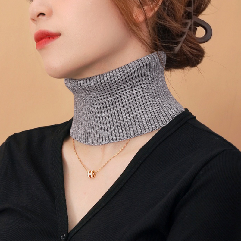 保暖防寒护颈女围脖假领