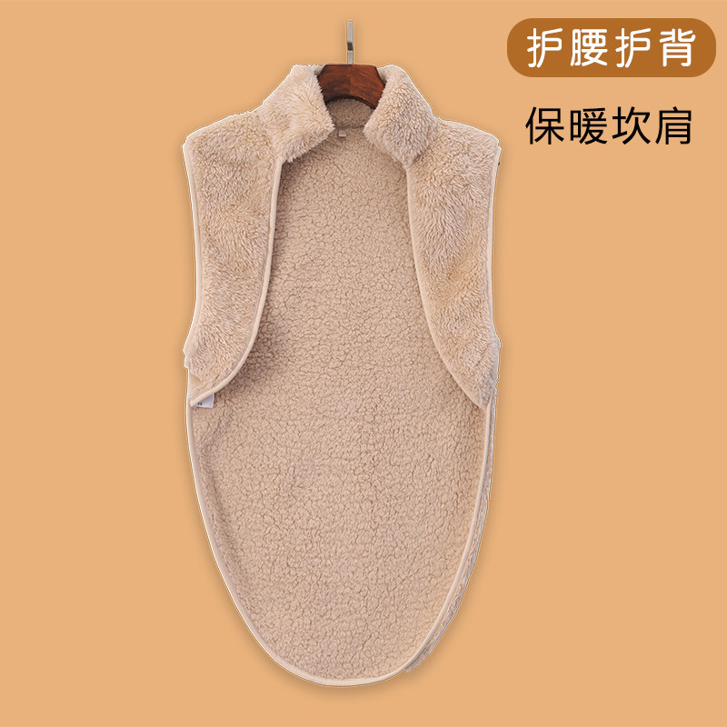 冬天保暖护背女马甲坎肩图片
