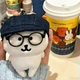 日本naganno自嘲熊可爱呆萌毛绒玩偶公仔包挂件Chiikawa送人礼物