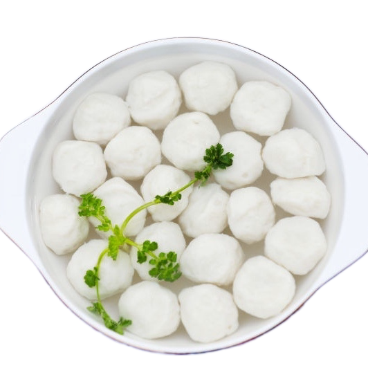 厂家江苏南通如皋特产白蒲蒲泉鱼丸鱼圆嫩滑鱼腐火锅丸子
