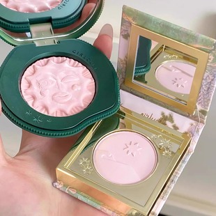 Girlcult多用膏苗疆巫女蟠桃福娃糕血桃腮红高光膏面部提亮桃花糕