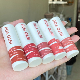 INTO 显白丝绒口红唇釉唇彩学生 YOU女主角唇泥空气感雾面哑光薄款