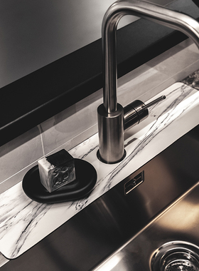 硅藻泥水池水龙头吸水垫窄10cm饮水机速干耐脏洗手台洗手池洗漱垫