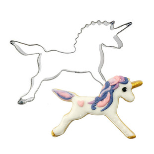 独角马饼干模可爱独角兽曲奇模具儿童玩具黏土太空泥形状模按压模