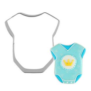 婴儿服饼干模具宝宝满月生日甜品台装 饰喜饼上衣蛋糕模BB衣服切模