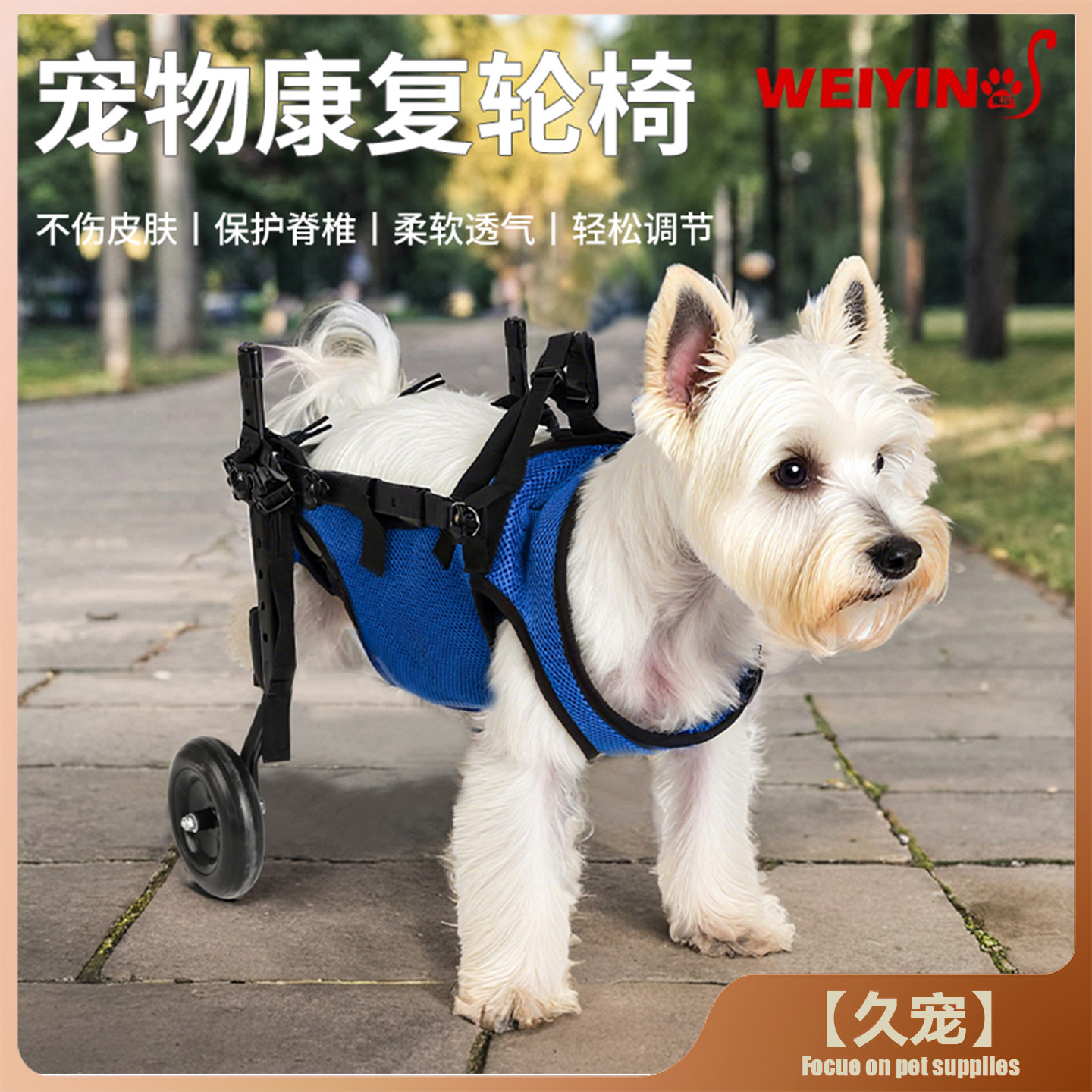 狗轮椅宠物轮椅车狗狗后肢残疾训练轮椅康复用代步车老年狗两轮车,宠物/宠物食品及用品,宠物推车,淘宝优惠券,粉丝福利购,淘宝优惠卷