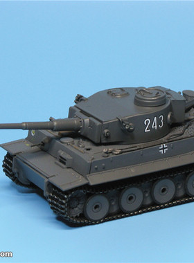 二战德军虎I虎式坦克威龙1/72成品玩具坦克模型60344军事模型摆件