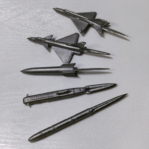 军事文创不锈钢飞机潜艇东风弹道导弹歼10战斗机模型开箱刀茶刀