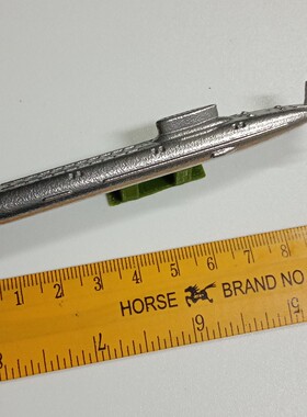 定制全金属铝合金不锈钢潜艇模型迷你摆件舰船台风093B094096海狼