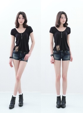 FOT2026春夏  三色多种穿法柔软细腻纽扣弹力上衣莱赛尔羊毛上衣