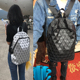 双肩包几何亮片个性 2020款 时尚 旅行背包男女士大容量百搭轻便潮包