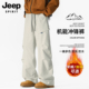 SPIRIT冲锋裤 直筒休闲长裤 男士 新款 JEEP 裤 秋冬季 加绒加厚工装 子