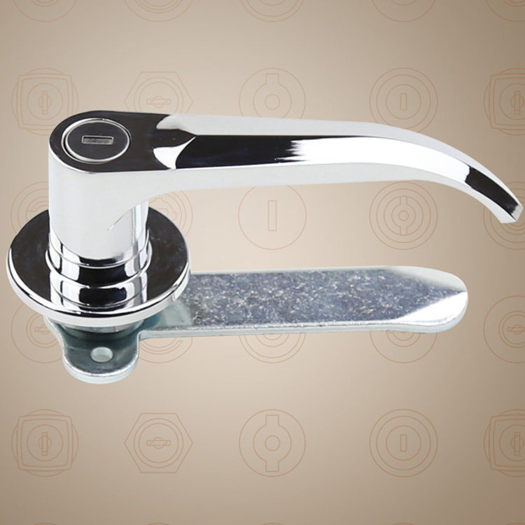 A-2055-1锌合金亮光把手锁配电柜通讯箱仪表门电气柜开关柜门锁,基础建材,机械门锁,淘宝优惠券,粉丝福利购,淘宝优惠卷