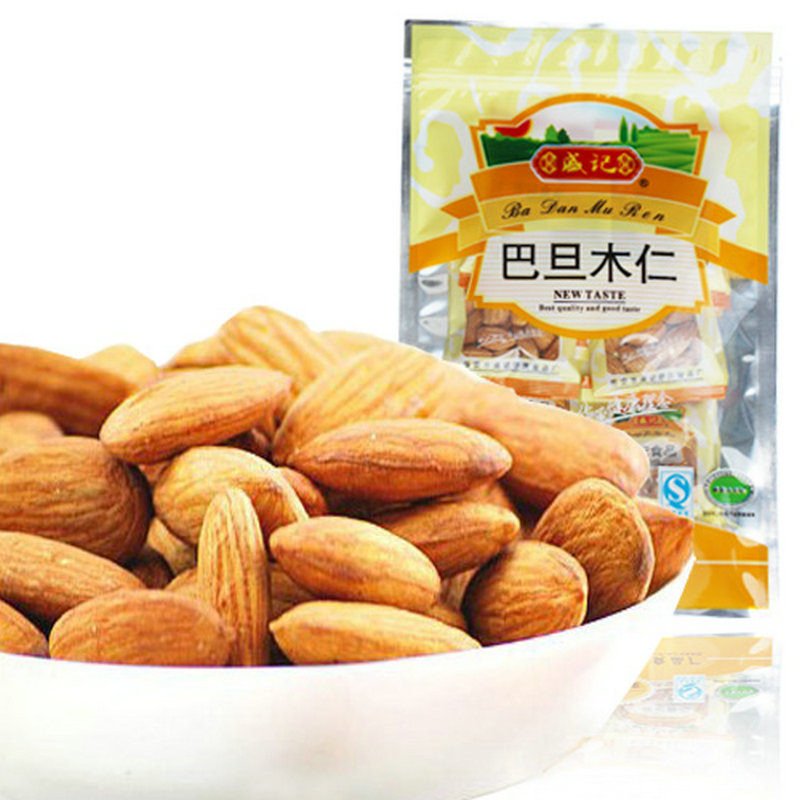 盛記新貨巴旦木仁250克獨立小包裝 堅果零食包郵