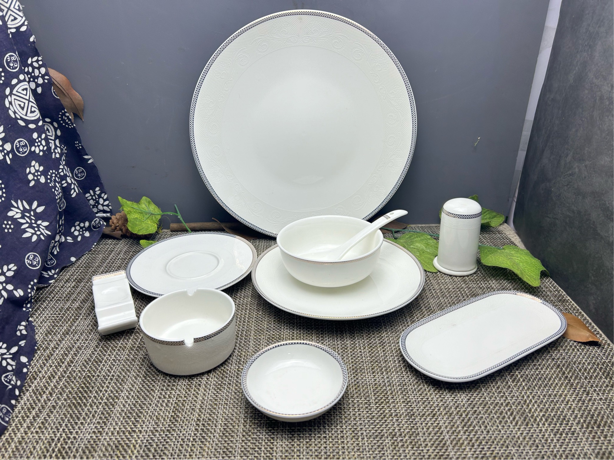 过高摆台套装中餐会所餐具