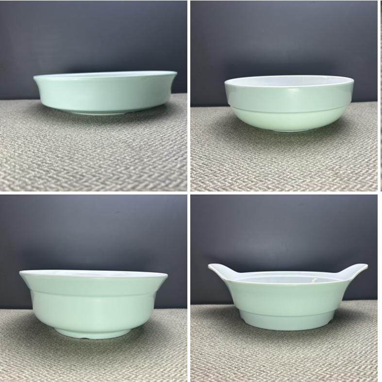JBL青玉白密胺餐具仿瓷汤碗双耳碗快餐店汤粉面馆专用粥碗米饭碗,厨房/烹饪用具,配菜/备菜盘,淘宝优惠券,粉丝福利购,淘宝优惠卷