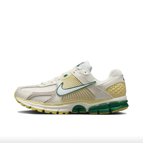 耐克Nike米黄绿舒适百搭跑步鞋