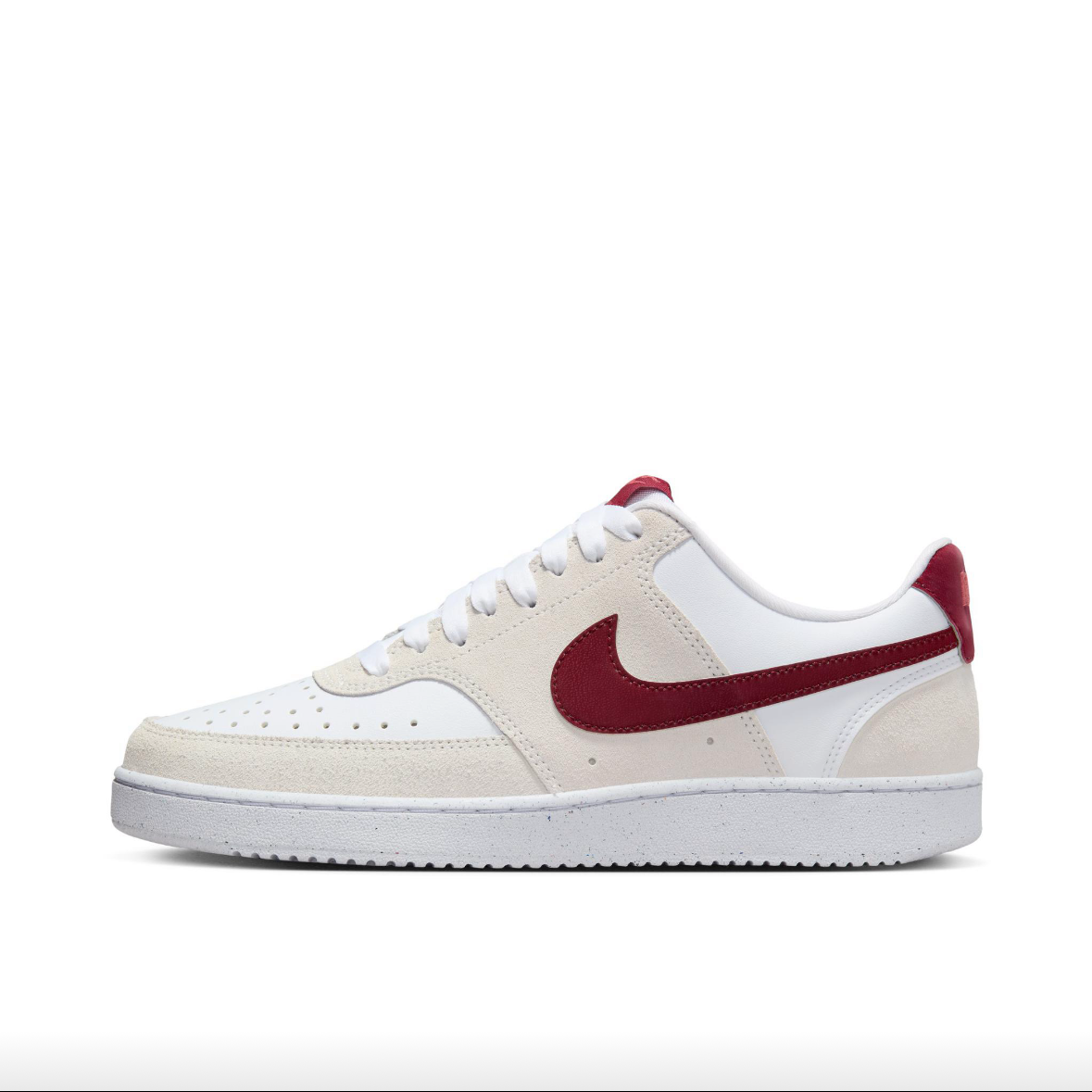 耐克Nike米白红百搭低帮板鞋