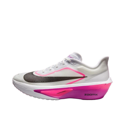 耐克Nike白黑粉防滑耐磨低帮跑鞋