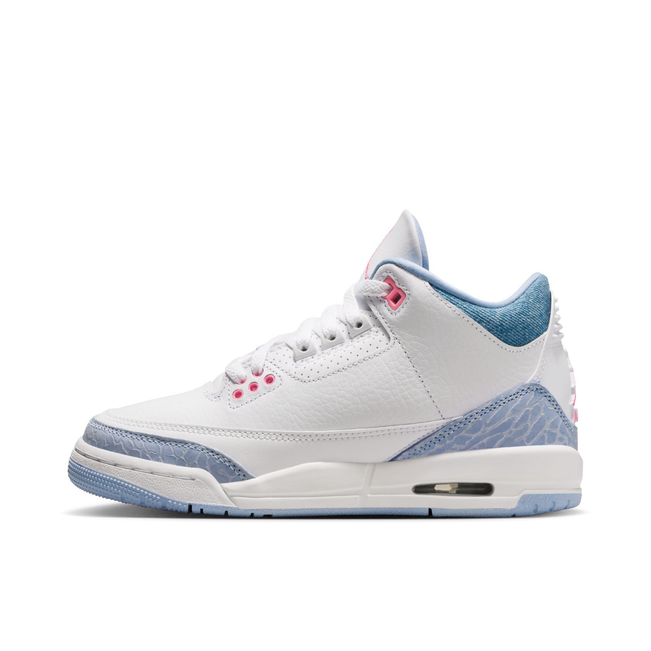 耐克Nike白蓝色舒适百搭篮球鞋