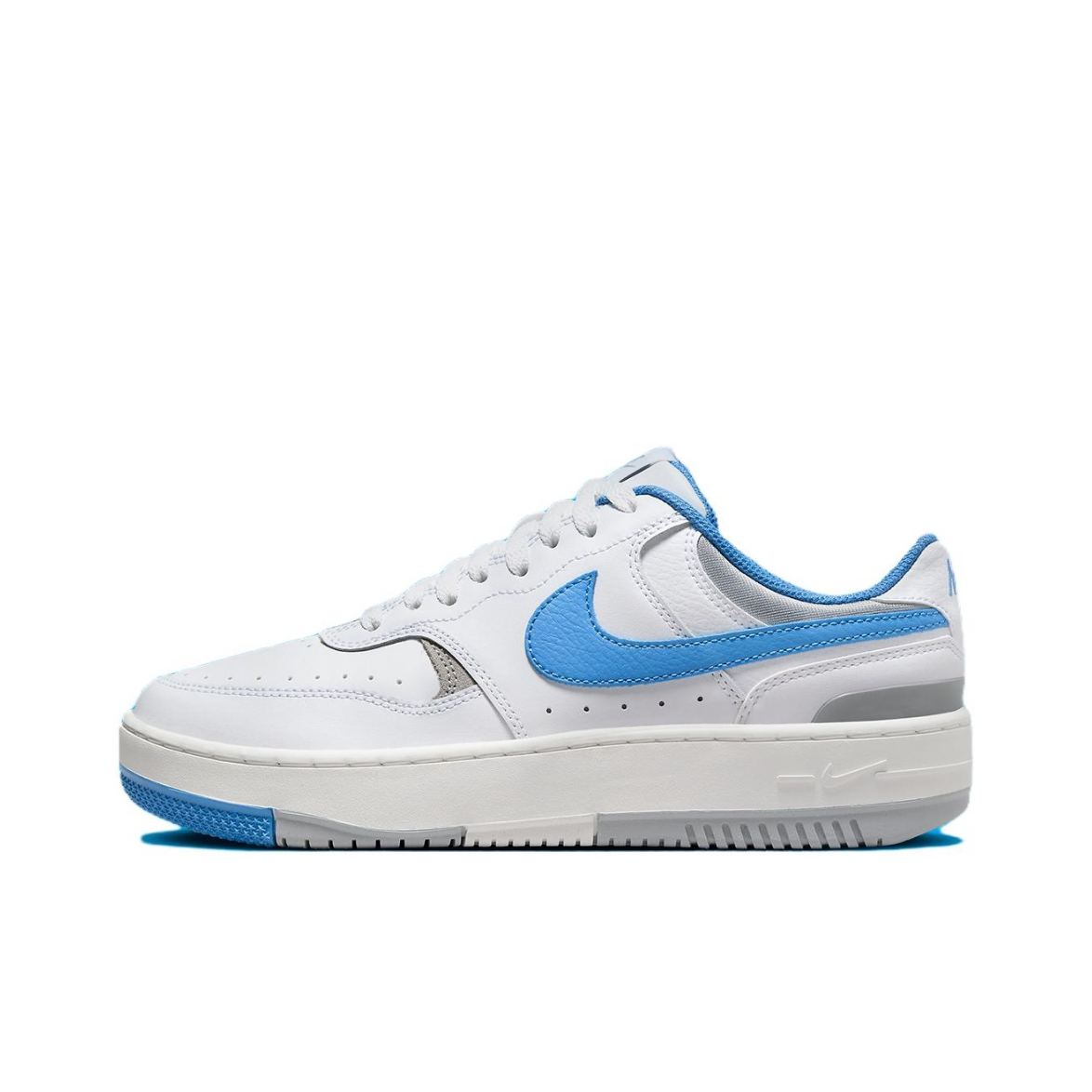 耐克Nike白蓝防滑耐磨低帮板鞋