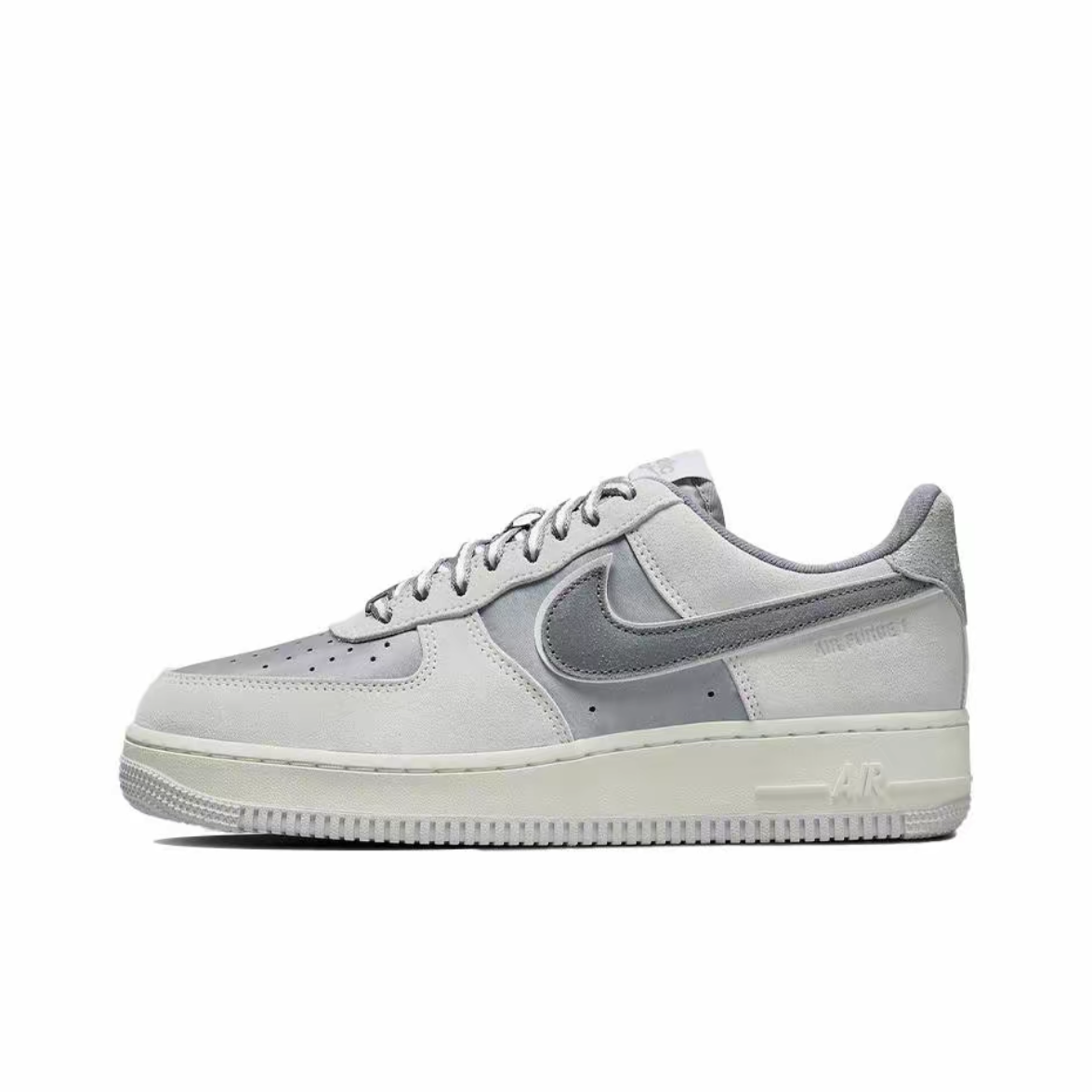 耐克Nike灰色轻便低帮休闲板鞋