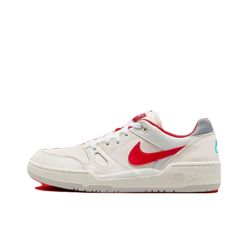 耐克Nike白红色耐磨低帮板鞋