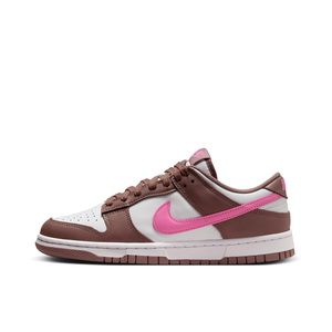 狐狸体育 耐克Nike Dunk 棕白粉防滑耐磨复古运动板鞋 FZ3611-208