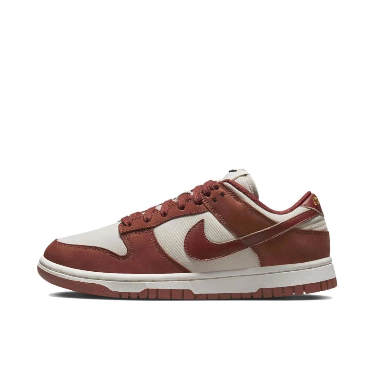 耐克Nike白橙低帮运动休闲板鞋