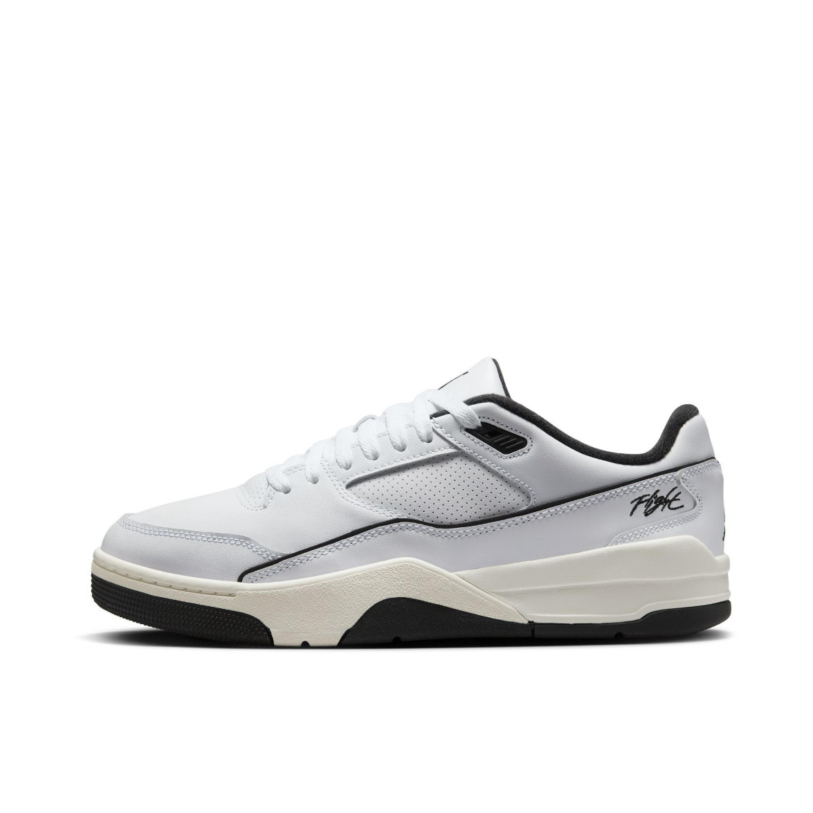 狐狸体育 耐克Nike Flight Court 白黑防滑耐磨篮球鞋 HF3255-100