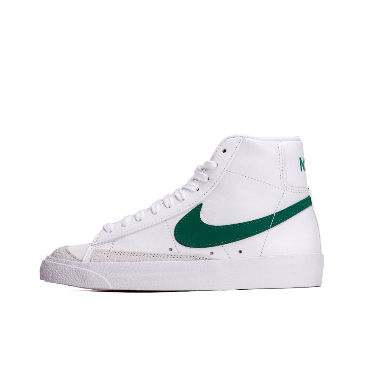 耐克Nike白绿经典百搭高帮板鞋